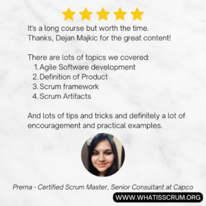 Scrum-Course-Review